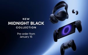 Koleksi Midnight Black PS5