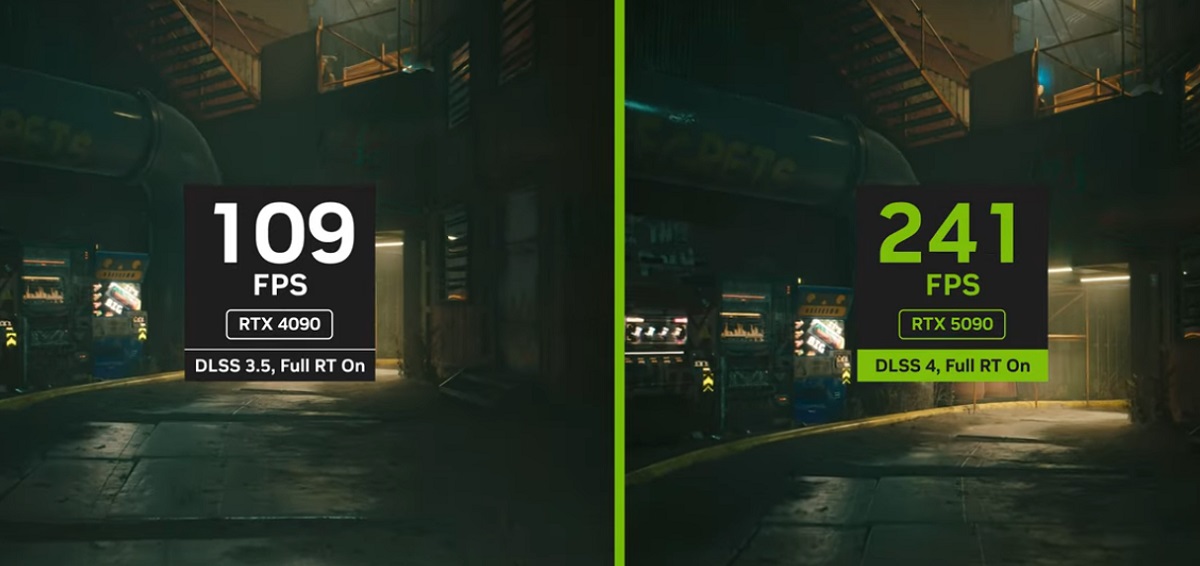 Komparasi FPS RTX 4090 vs RTX 5090 saat Menjalankan Cyberpunk 2077